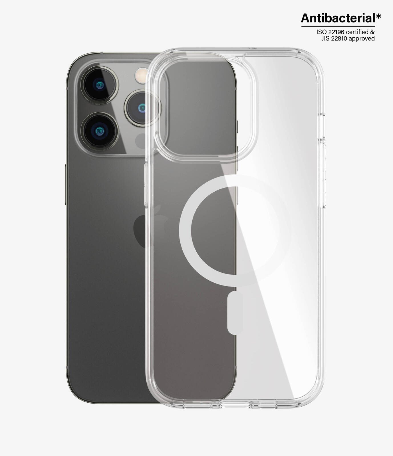 PanzerGlass Hard Case mit MagSafe für iPhone 14 Pro, transparent PanzerGlass Hard Case mit MagSafe für iPhone 14 Pro, transparent